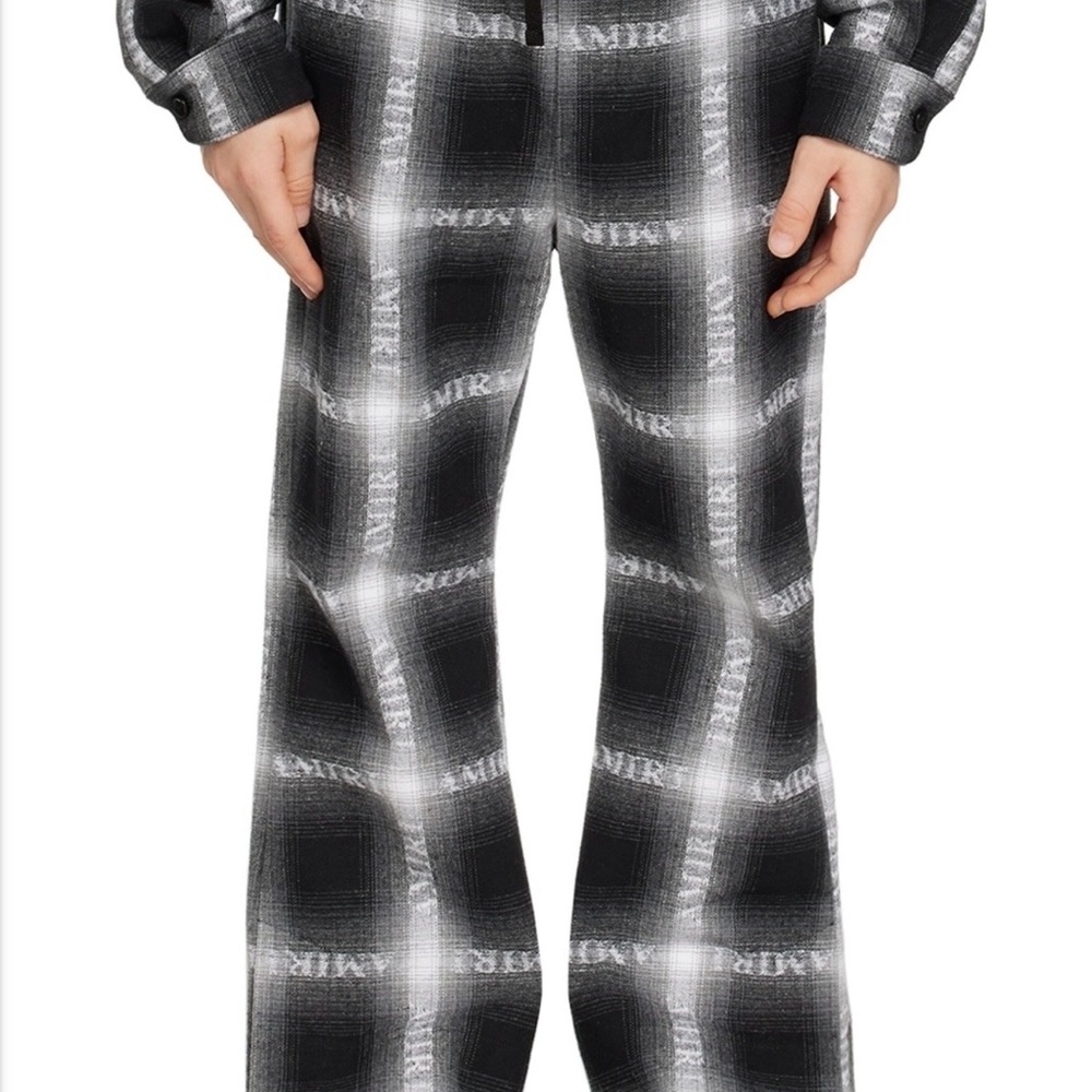 AMIRI Black and White Kids Casual Bottoms